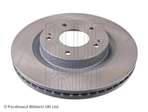 2x BLUE Print Front Internally Vented Brake Discs For Mitsubishi Grandis