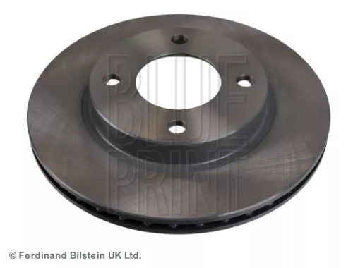 2x BLUE Print Front Internally Vented Brake Discs For Mitsubishi I