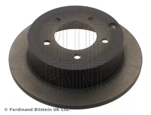 2x BLUE Print Rear Solid Brake Discs For Mitsubishi Lancer