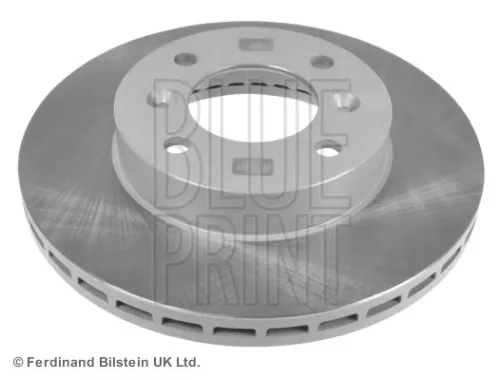 2x BLUE Print Front Internally Vented Brake Discs For Proton Satria Neo Savvy