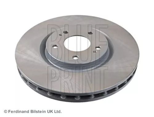 2x BLUE Print Front Internally Vented Brake Discs For Mitsubishi Lancer