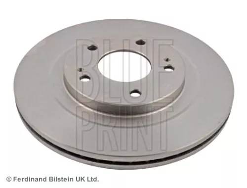 2x BLUE Print Front Internally Vented Brake Discs For Mitsubishi Pajero Pinin