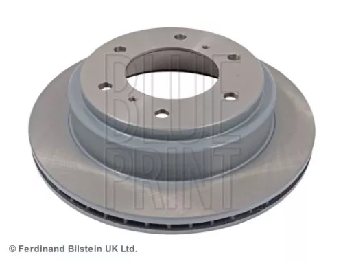 2x BLUE Print Rear Internally Vented Brake Discs For Mitsubishi Mitsubishi (Gac) Paj