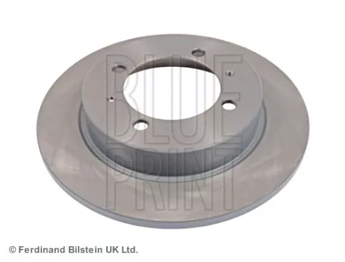 2x BLUE Print Rear Solid Brake Discs For Mitsubishi Proton Volvo Carisma Impian Lanc