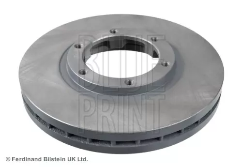 2x BLUE Print Front Internally Vented Brake Discs