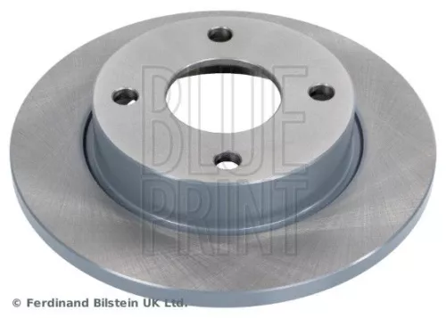 2x BLUE Print Front Solid Brake Discs For Ford Mazda 121 Fiesta Ka Ka Van
