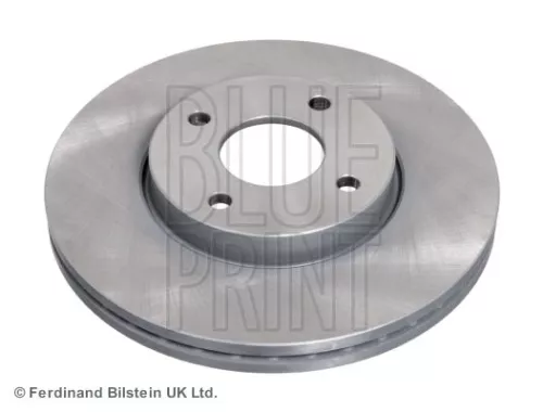 2x BLUE Print Front Internally Vented Brake Discs For Ford Fiesta