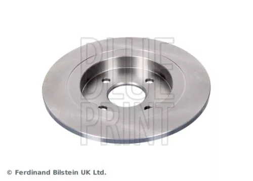 2x BLUE Print Rear Solid Brake Discs For Ford Focus