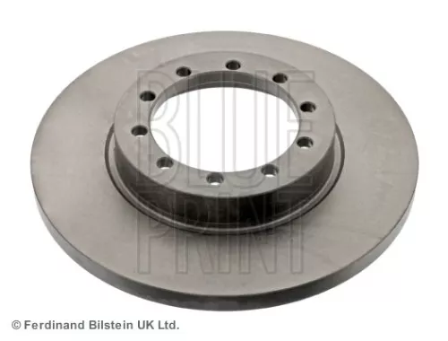 2x BLUE Print Rear Solid Brake Discs For Ford Transit