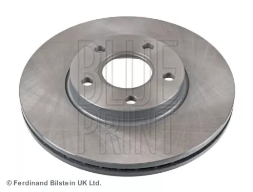 2x BLUE Print Front Internally Vented Brake Discs For Ford Tourneo Connect Transit C