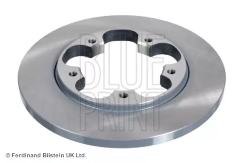 2x BLUE Print Rear Solid Brake Discs For Ford Transit