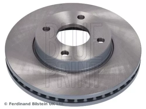 2x BLUE Print Front Internally Vented Brake Discs For Ford Fiesta