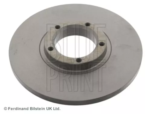 2x BLUE Print Front Solid Brake Discs For Ford Transit