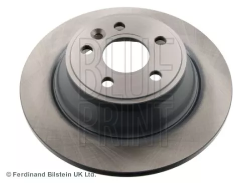 2x BLUE Print Rear Solid Brake Discs For Volvo S80 V70 Xc70