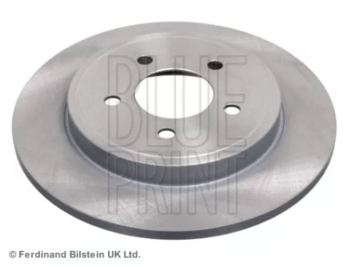 2x BLUE Print Rear Solid Brake Discs For Ford Maverick