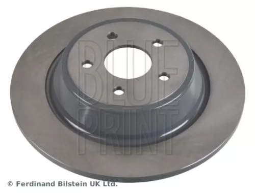 2x BLUE Print Rear Solid Brake Discs For Ford Kuga Mondeo
