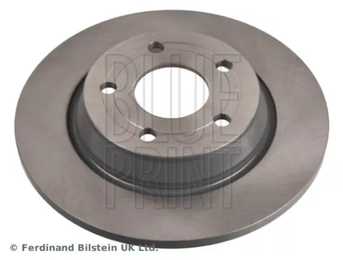 2x BLUE Print Rear Solid Brake Discs For Ford Focus