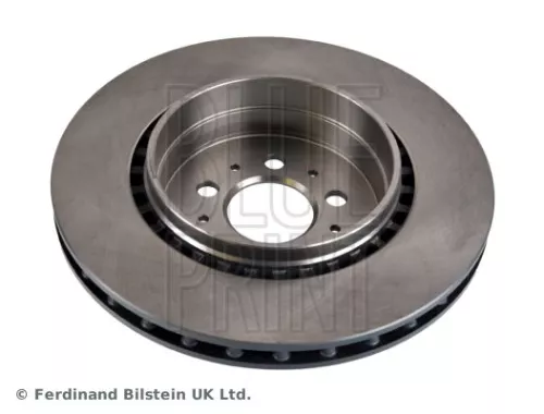2x BLUE Print Rear Internally Vented Brake Discs For Volvo S60 V70