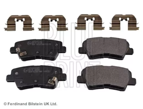 Blue Print Rear Brake Pad Set For Hyundai Kia Accent Carens Ceed I10 