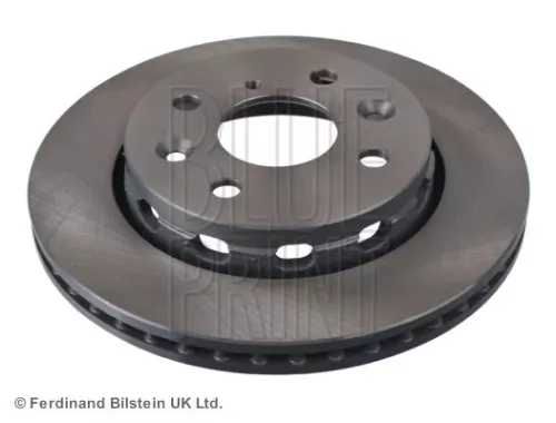 2x BLUE Print Front Internally Vented Brake Discs For Kia Sephia Shuma
