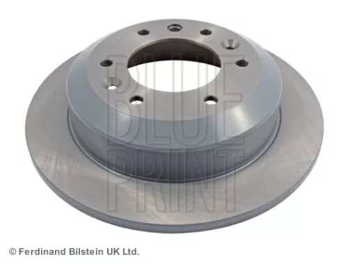 2x BLUE Print Rear Solid Brake Discs For Kia Carnival Carnival / Grand Carnival