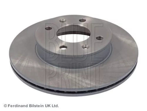 2x BLUE Print Front Internally Vented Brake Discs For Hyundai I10 Santro