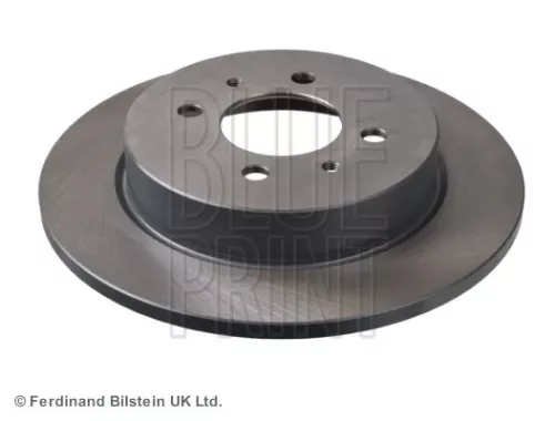 2x BLUE Print Rear Solid Brake Discs For Mitsubishi Proton Colt Mirage Persona 300 P