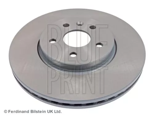 2x BLUE Print Front Internally Vented Brake Discs For Chevrolet Opel Vauxhall Astra 