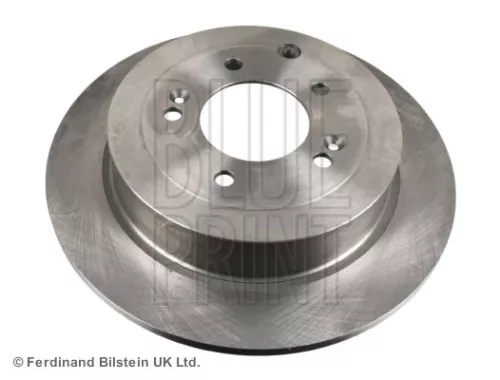 2x BLUE Print Rear Solid Brake Discs For Hyundai Tucson