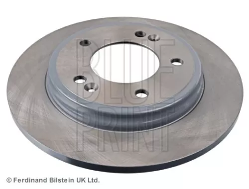 2x BLUE Print Rear Solid Brake Discs For Hyundai Kia Creta Elantra I30 Ioniq Niro Ve