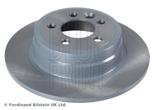 2x BLUE Print Rear Solid Brake Discs For Mg Rover 75 Mg Zt Mg Zt-