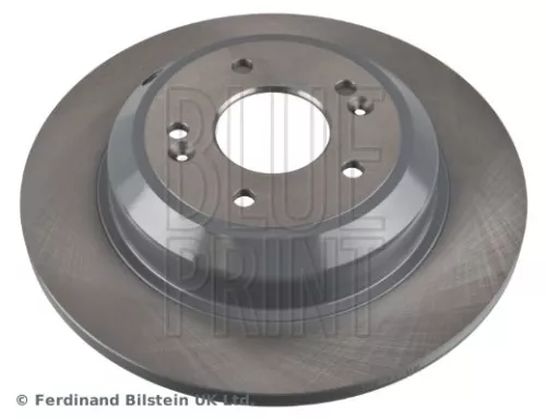 2x BLUE Print Rear Solid Brake Discs For Genesis Kia G70 Stinger