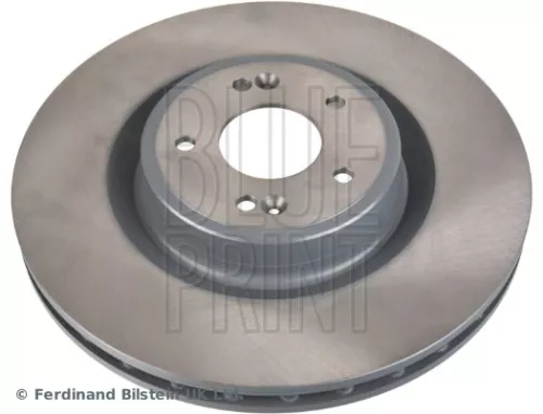 2x BLUE Print Front Internally Vented Brake Discs For Genesis Kia G70 Stinger