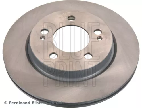 2x BLUE Print Rear Internally Vented Brake Discs For Ssangyong Musso Musso Grand Rex