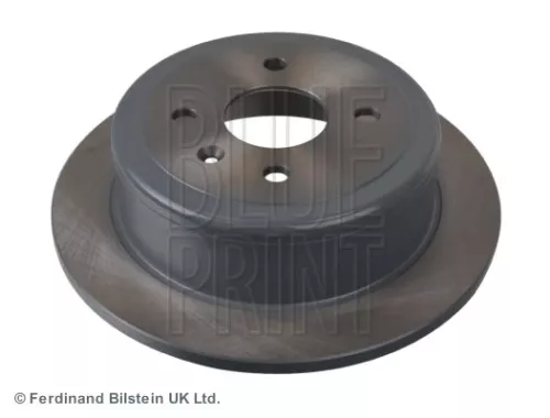 2x BLUE Print Rear Solid Brake Discs For Daewoo Leganza Nubira