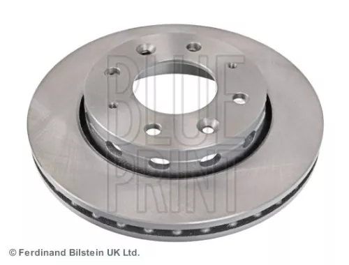 2x BLUE Print Front Internally Vented Brake Discs For Kia Carens Clarus