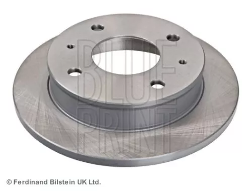 2x BLUE Print Front Solid Brake Discs For Hyundai Atos