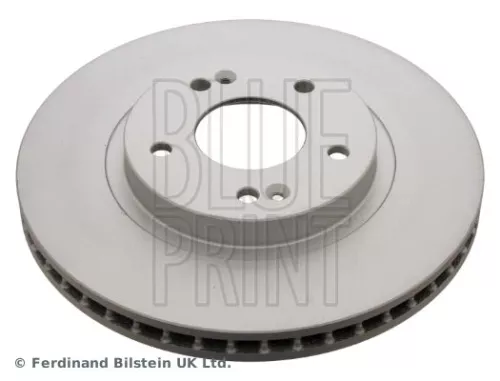 2x BLUE Print Front Internally Vented Brake Discs For Hyundai Santa Fé