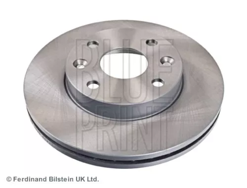 2x BLUE Print Front Internally Vented Brake Discs For Kia Rio