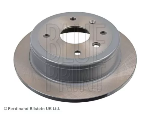 2x BLUE Print Rear Solid Brake Discs For Chevrolet Daewoo Lacetti Nubira