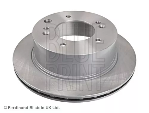2x BLUE Print Rear Internally Vented Brake Discs For Kia Sorento