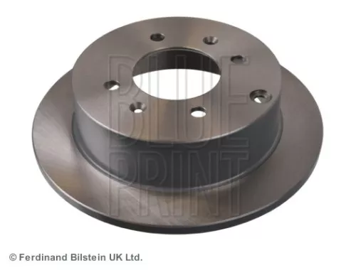 2x BLUE Print Rear Solid Brake Discs For Kia Magentis