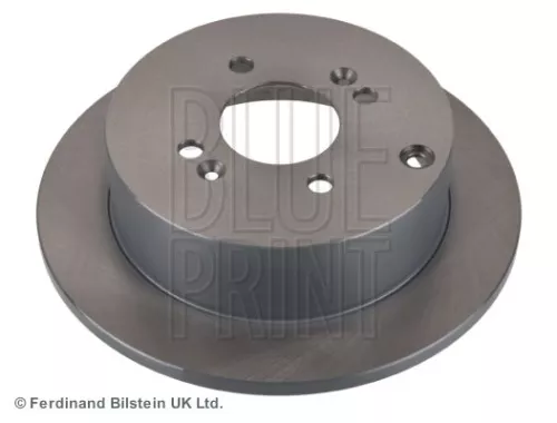 2x BLUE Print Rear Solid Brake Discs For Hyundai Kia Kia (Dyk) Accent Getz I20 Qianl