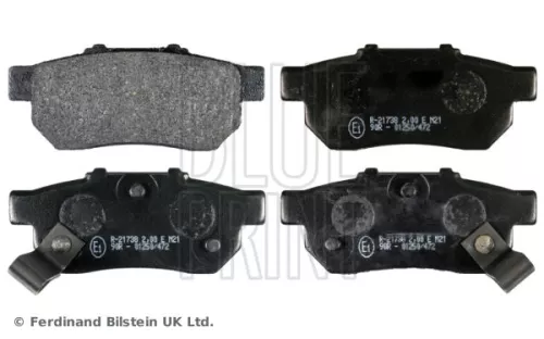 Blue Print Rear Brake Pad Set For Honda Rover 200 400 Civic Concerto 