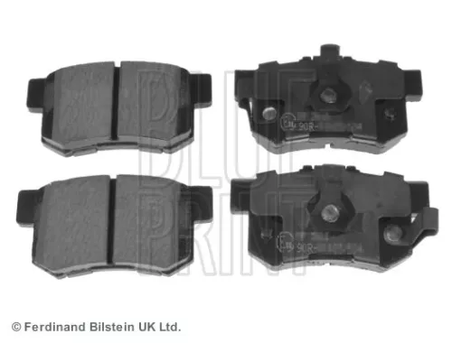 Blue Print Rear Brake Pad Set For Acura Honda Accord Cr-v Crosstour R