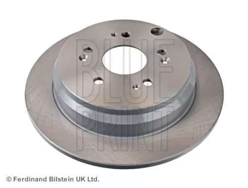 2x BLUE Print Rear Solid Brake Discs For Honda Cr-v