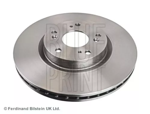 2x BLUE Print Front Internally Vented Brake Discs For Honda Civic