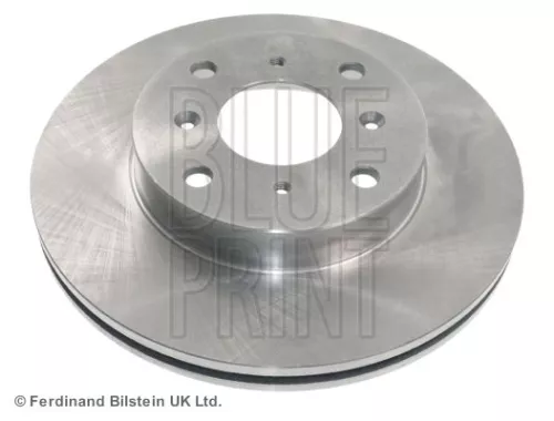 2x BLUE Print Front Internally Vented Brake Discs For Honda Integra