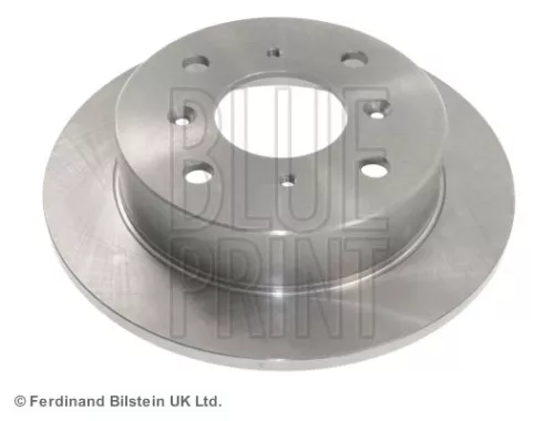 2x BLUE Print Rear Solid Brake Discs For Honda Integra