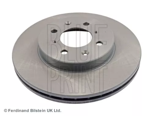 2x BLUE Print Front Internally Vented Brake Discs For Honda Lotus Rover 25 400 City 